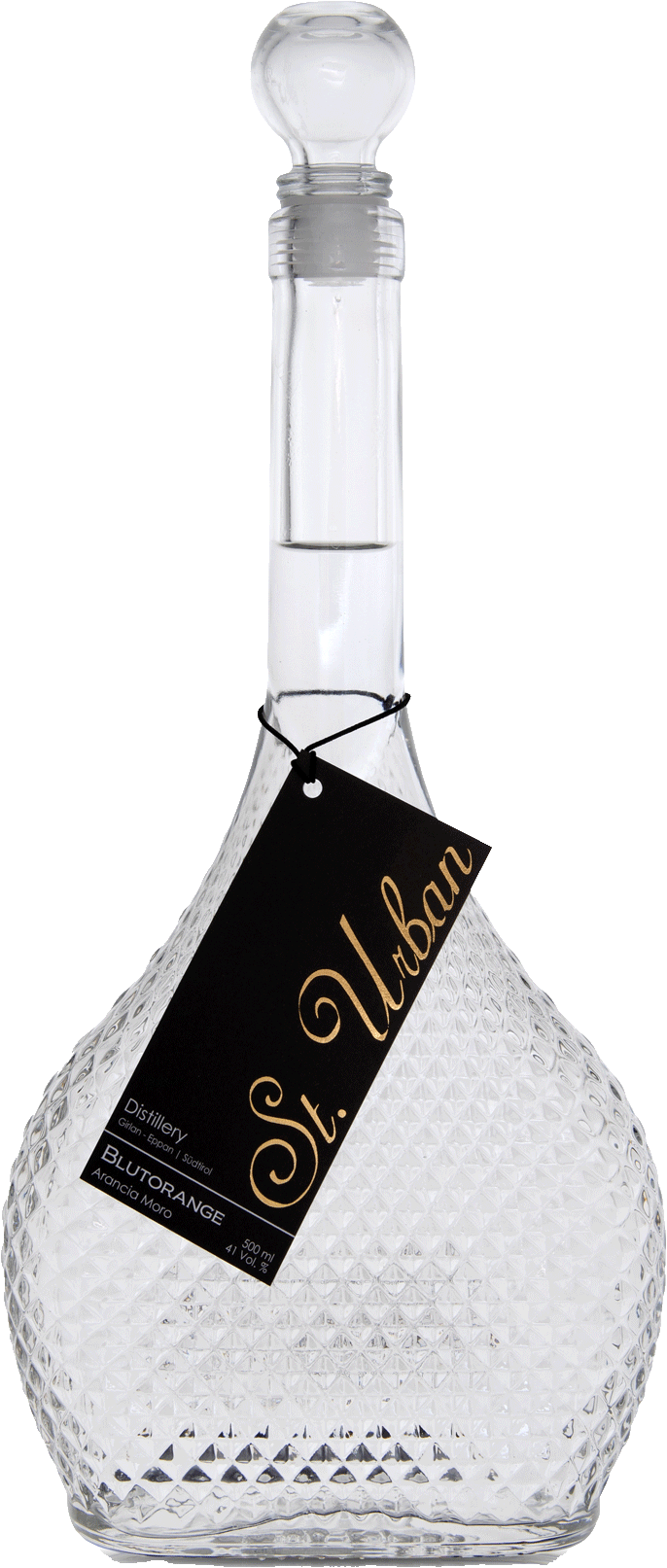 Grappa Blutorangen ,,Moro" Rarität 1