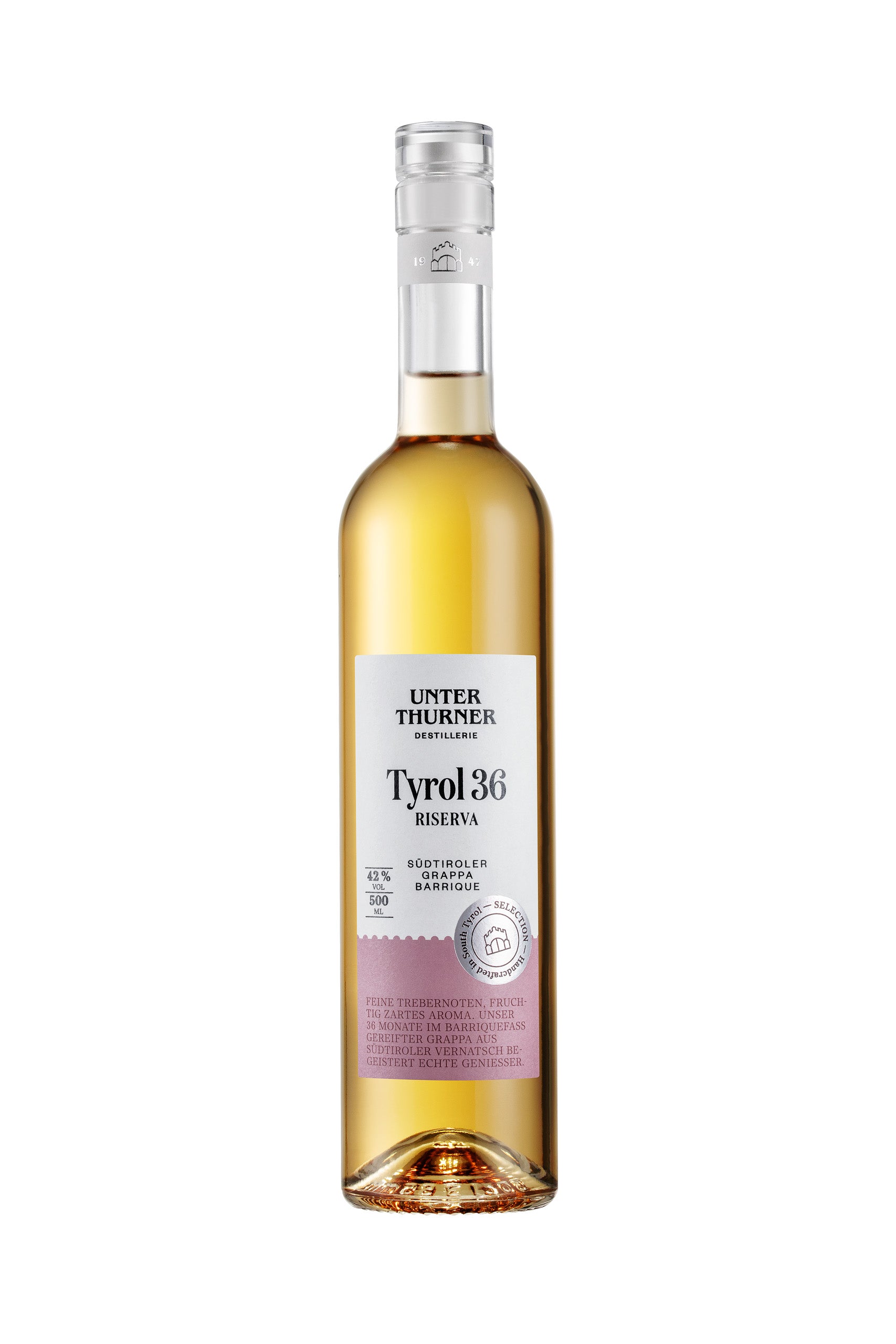 Grappa Tyrol 36 Riserva 1