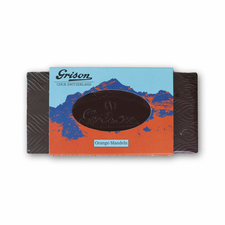 Grison Tafel "Orange Mandeln" 1