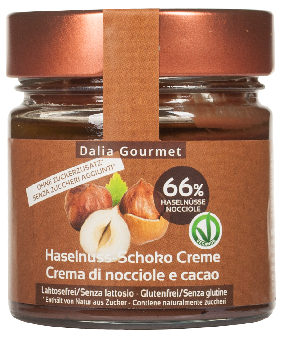Haselnuss - Schokocreme Stevia 1