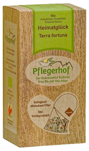 "Heimatglück" Pyramidenbeutel BIO 1