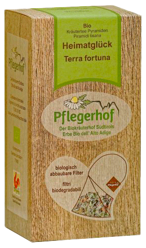 "Heimatglück" Pyramidenbeutel BIO 1