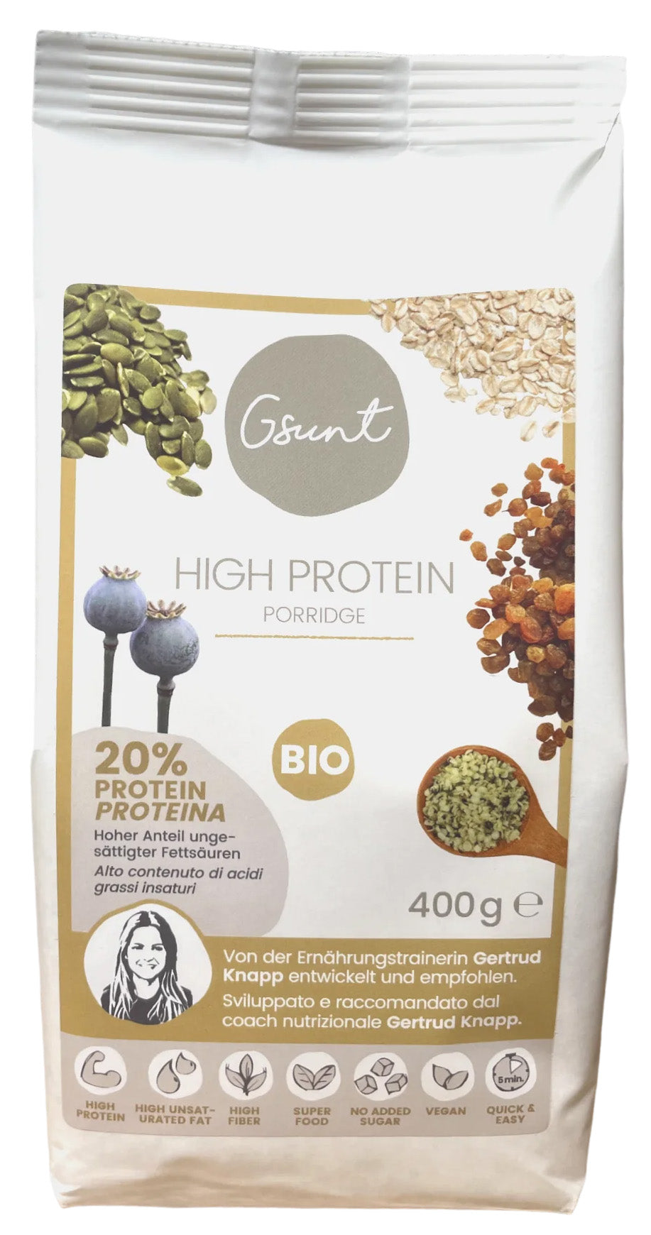 High Protein Porridge Bio 1