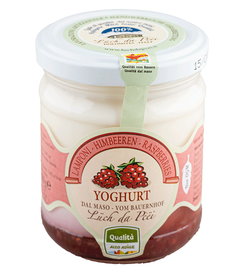 Himbeer-Joghurt vom Bauernhof 1