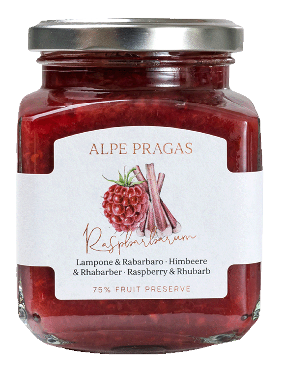 Himbeere Rhabarber Fruchtaufstrich 1
