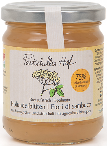 Holunderblüte Bio Fruchtaufstrich 1