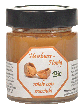 Honig mit Haselnuss Bio 1