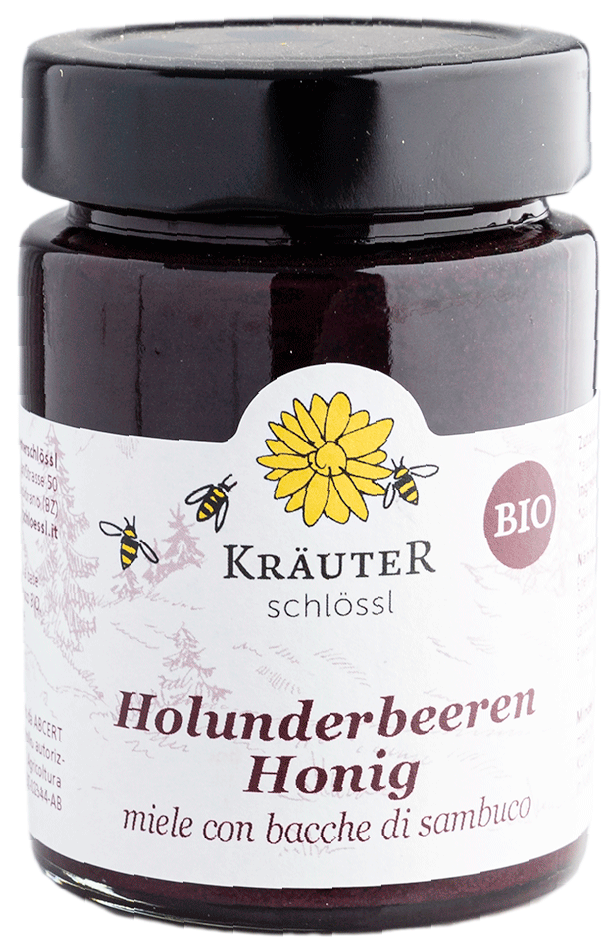 Honig mit Holunderbeere Bio 1999 1