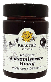 Honig mit Schwarzer Johannisbeere Bio 1