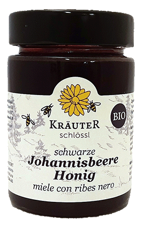 Honig mit Schwarzer Johannisbeere Bio 1