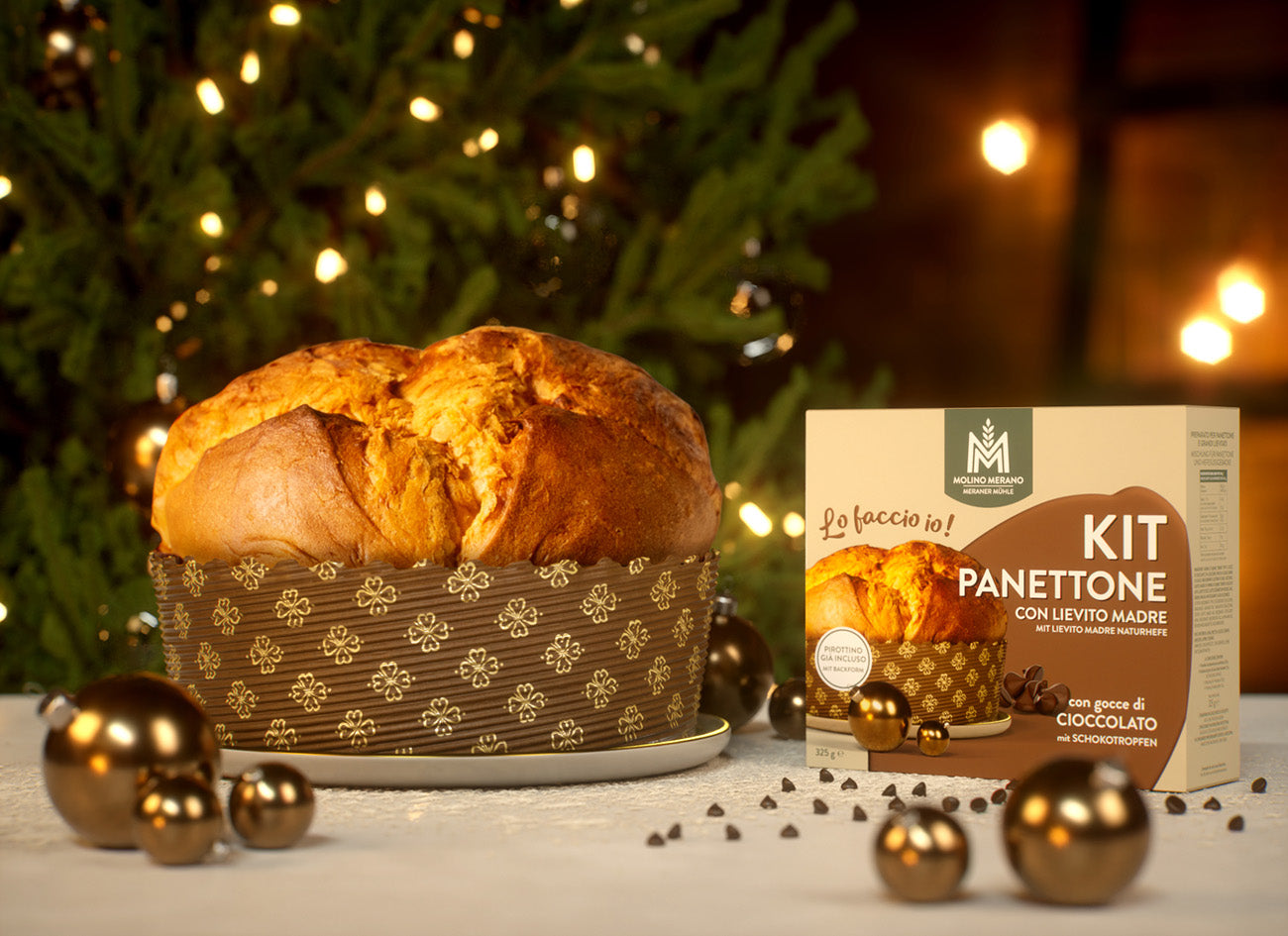 Kit Panettone mit Schokotropfen 3