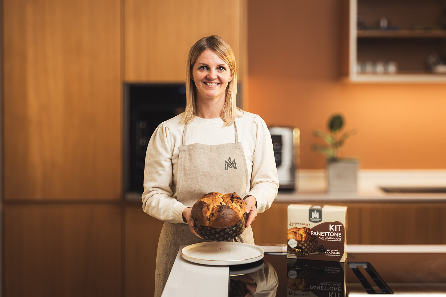 Kit Panettone mit Schokotropfen 3