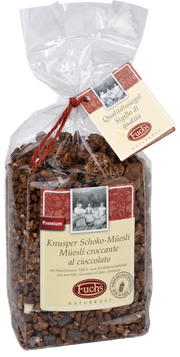 Knusper Müsli Schokolade Haselnuss 1