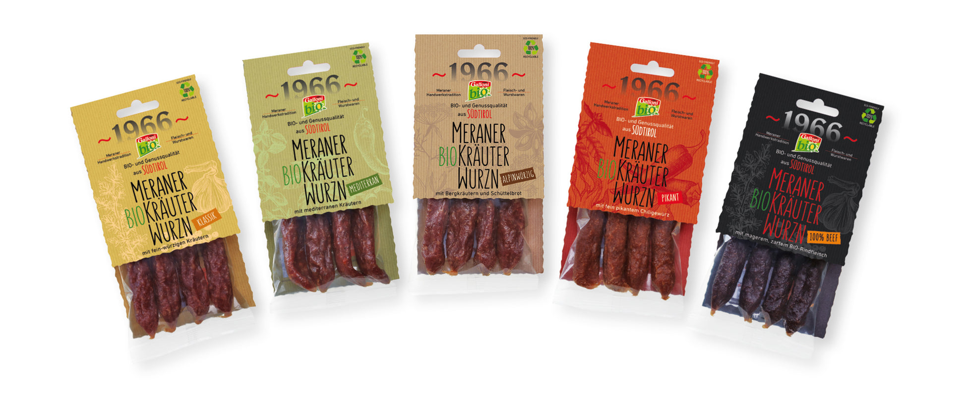 Kräuterwurzen "100% Beef" High Protein Bio 2