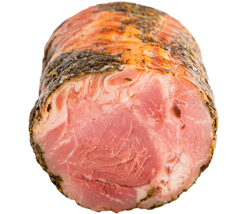 Lammschinken mit Kräuter gekocht 1