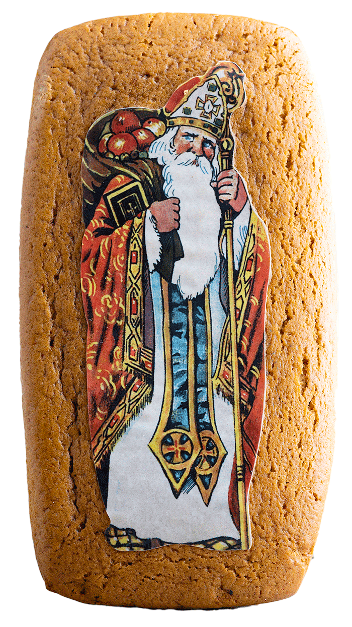 Lebkuchen Nikolaus länglich bio 1