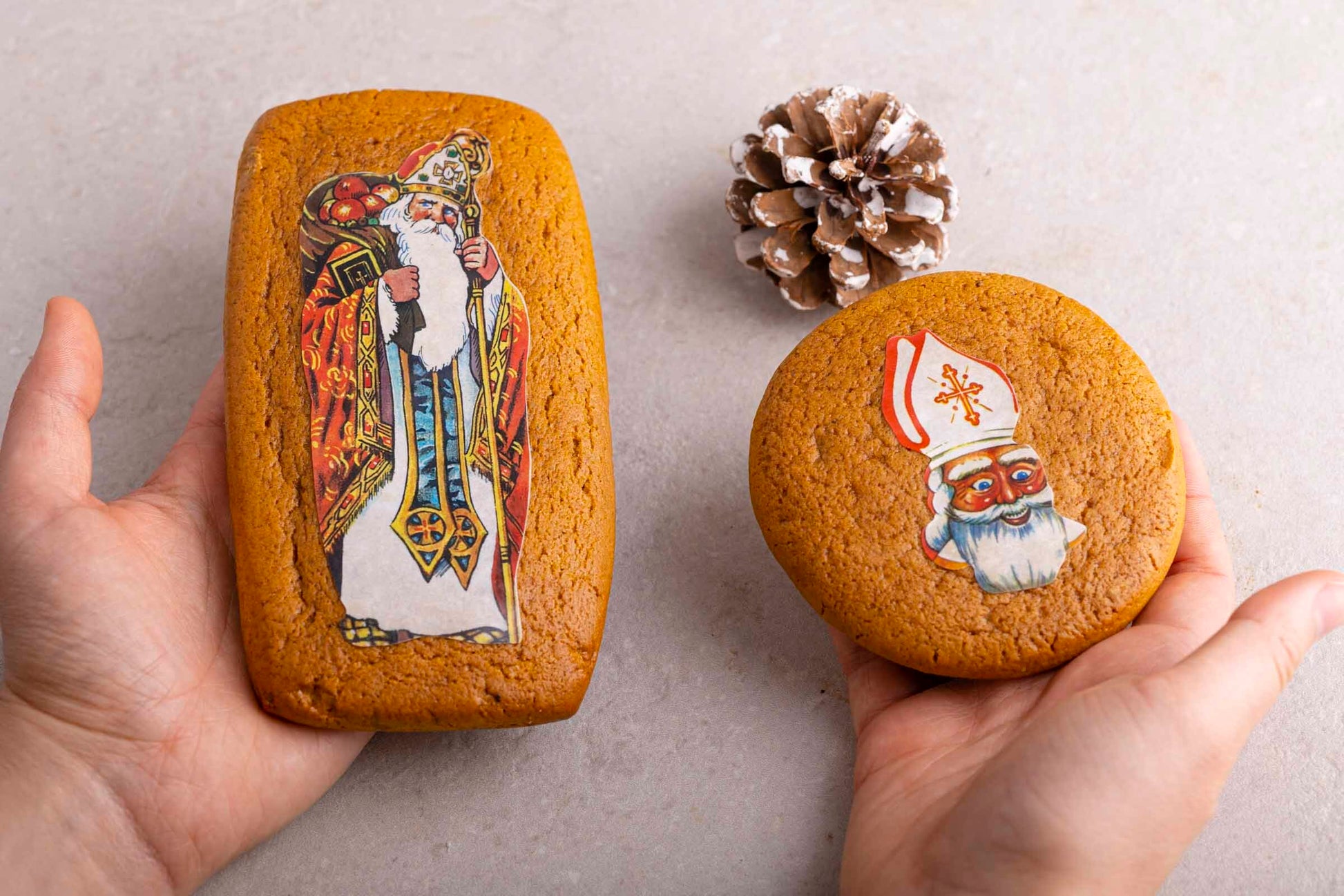 Lebkuchen Nikolaus länglich bio 2