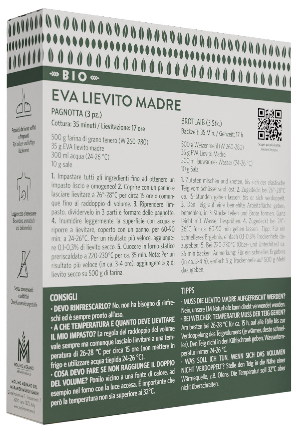 Lievito Madre Naturhefe "EVA" Bio  2