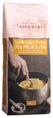 Maisgrieß gelb fein für Polenta 1