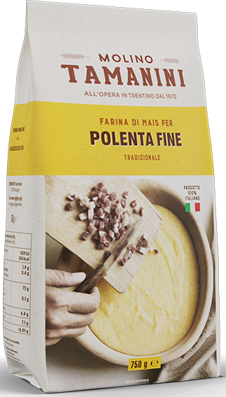 Maisgrieß gelb fein für Polenta 1