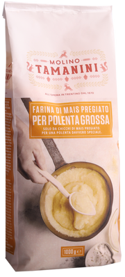 Maisgrieß gelb grob für Polenta 1