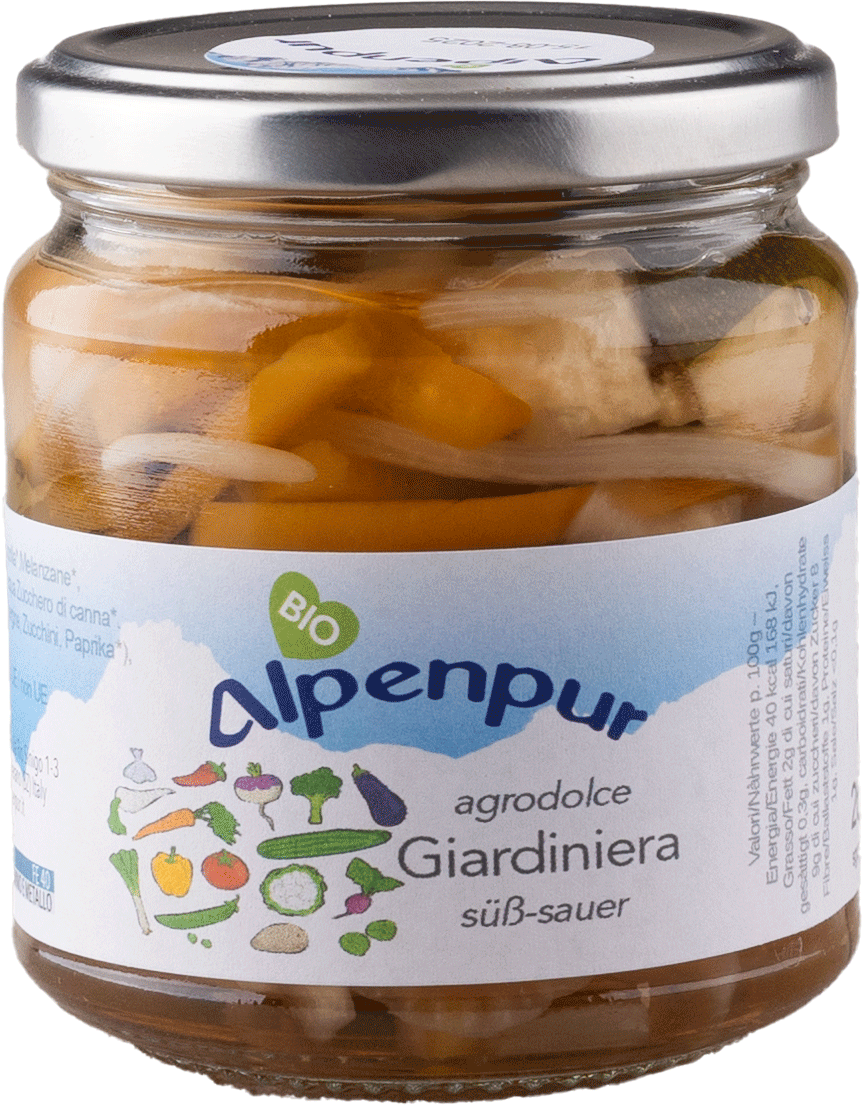 Mix süß-sauer Giardiniera Bio 1