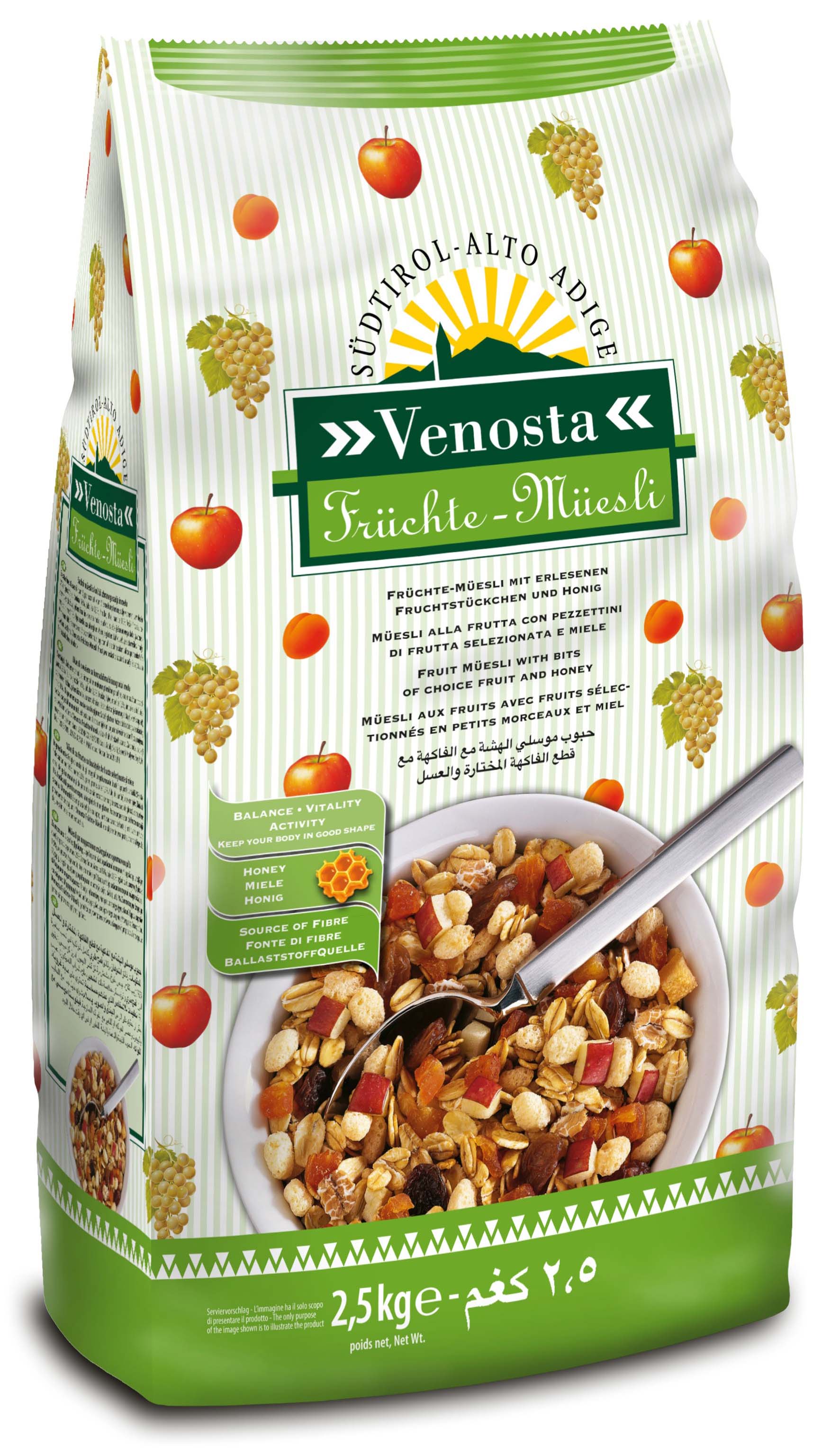 Müsli mit Früchten Venosta 1