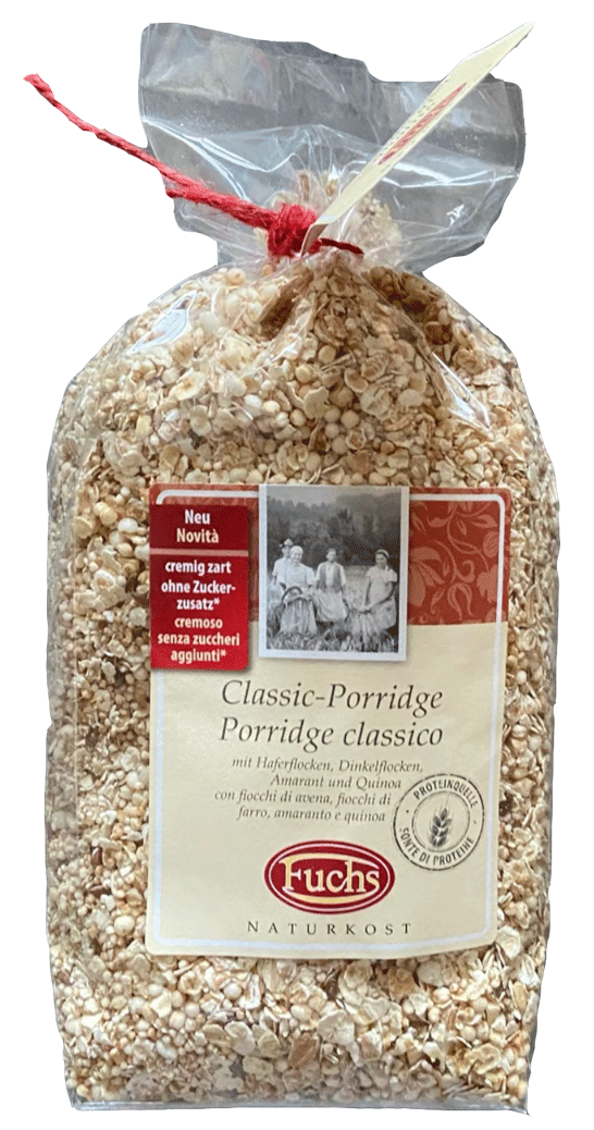 Porridge klassisch Bio 1