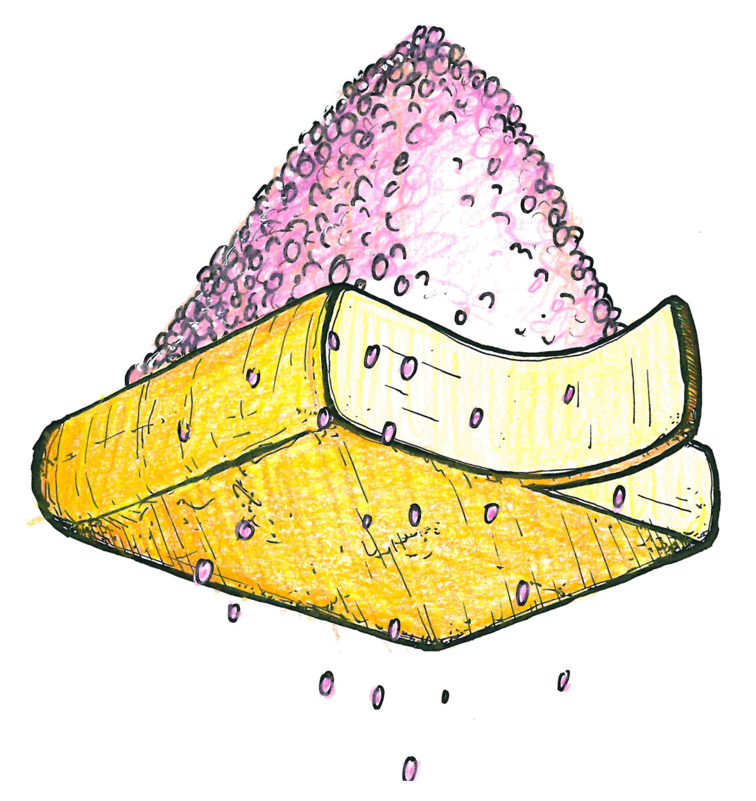 Raclette Rosapfeffer, 2 Scheiben 1