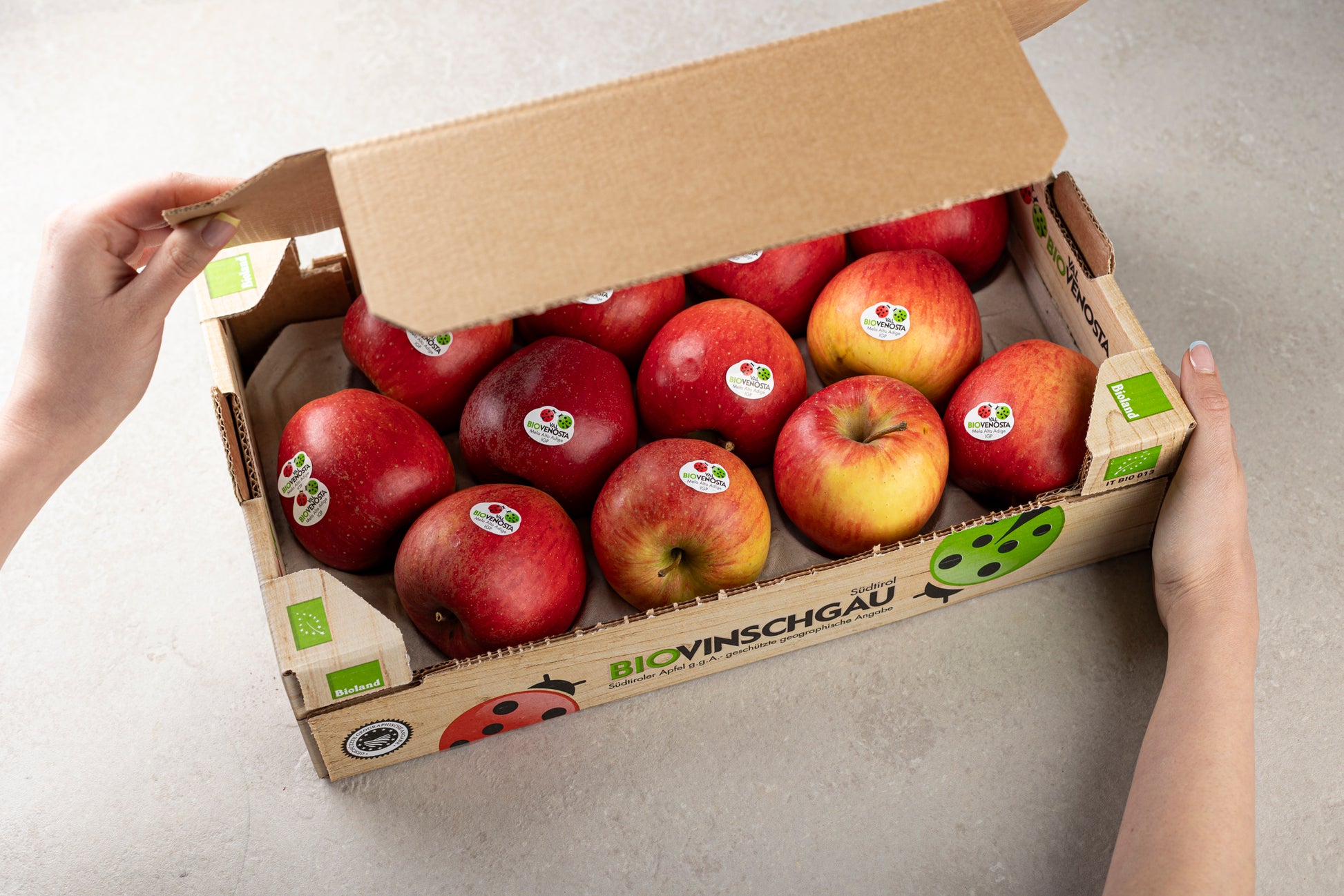 Red Delicious Apfelkiste Bio 4