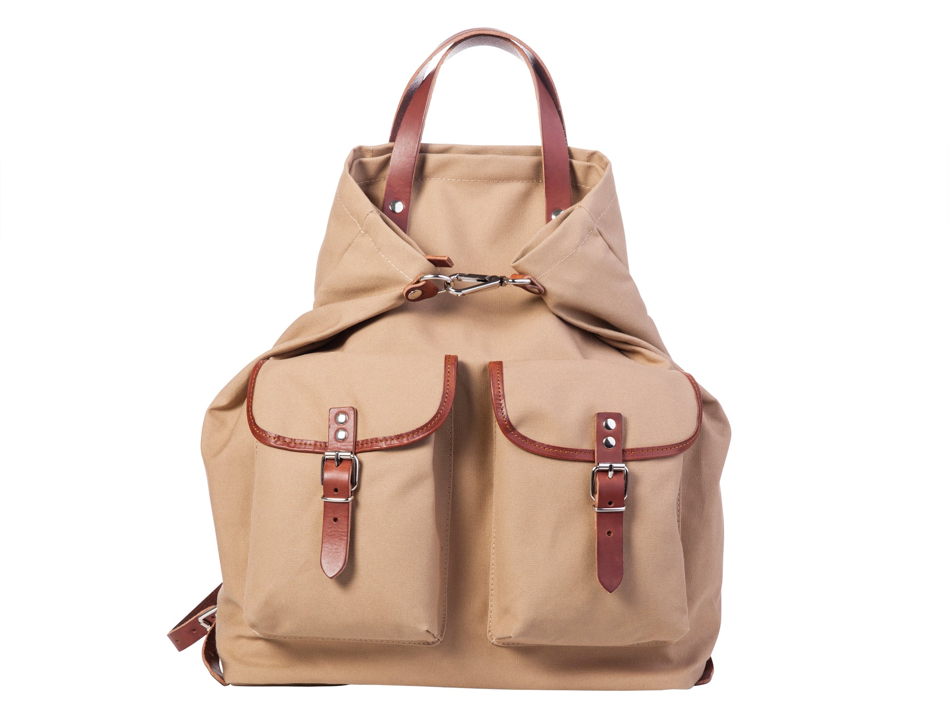 Rucksack / Tasche beige "Zilla" 5
