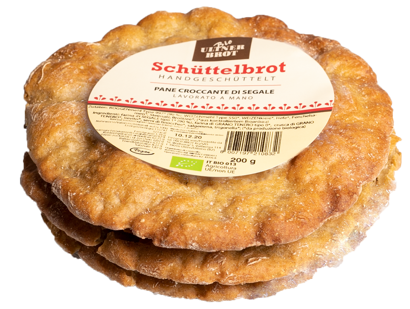 Schüttelbrot Bio 2