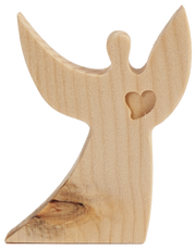 Schutzengel aus Zirmholz 1
