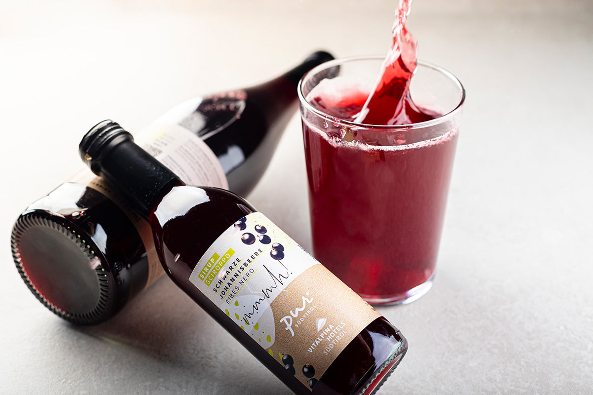 Schwarzer Johannisbeersirup "Vitalpina" 2