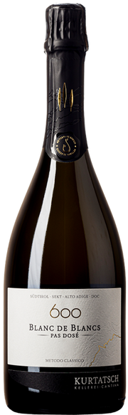 Sekt Riserva Pas Dosé Blanc de Blanc "600"  2019 1