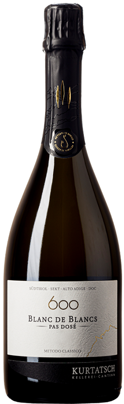 Sekt Riserva Pas Dosé Blanc de Blanc "600"  2019 1