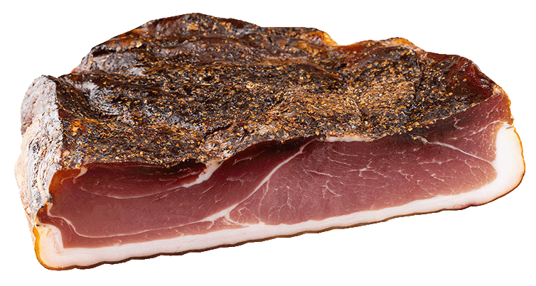 Speck ohne Pökelsalz ganze Hamme 2