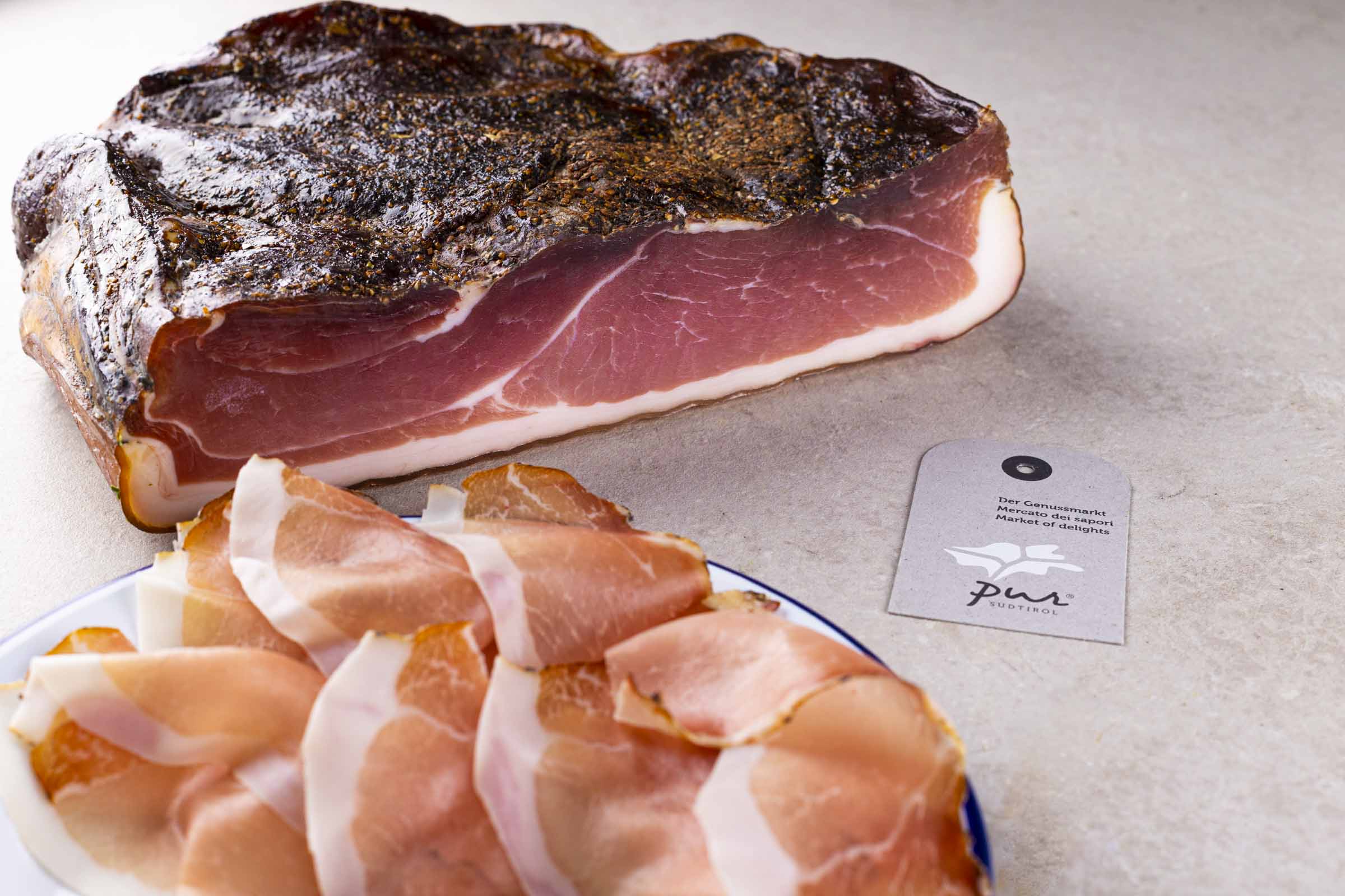 Speck ohne Pökelsalz Mittelstück 3