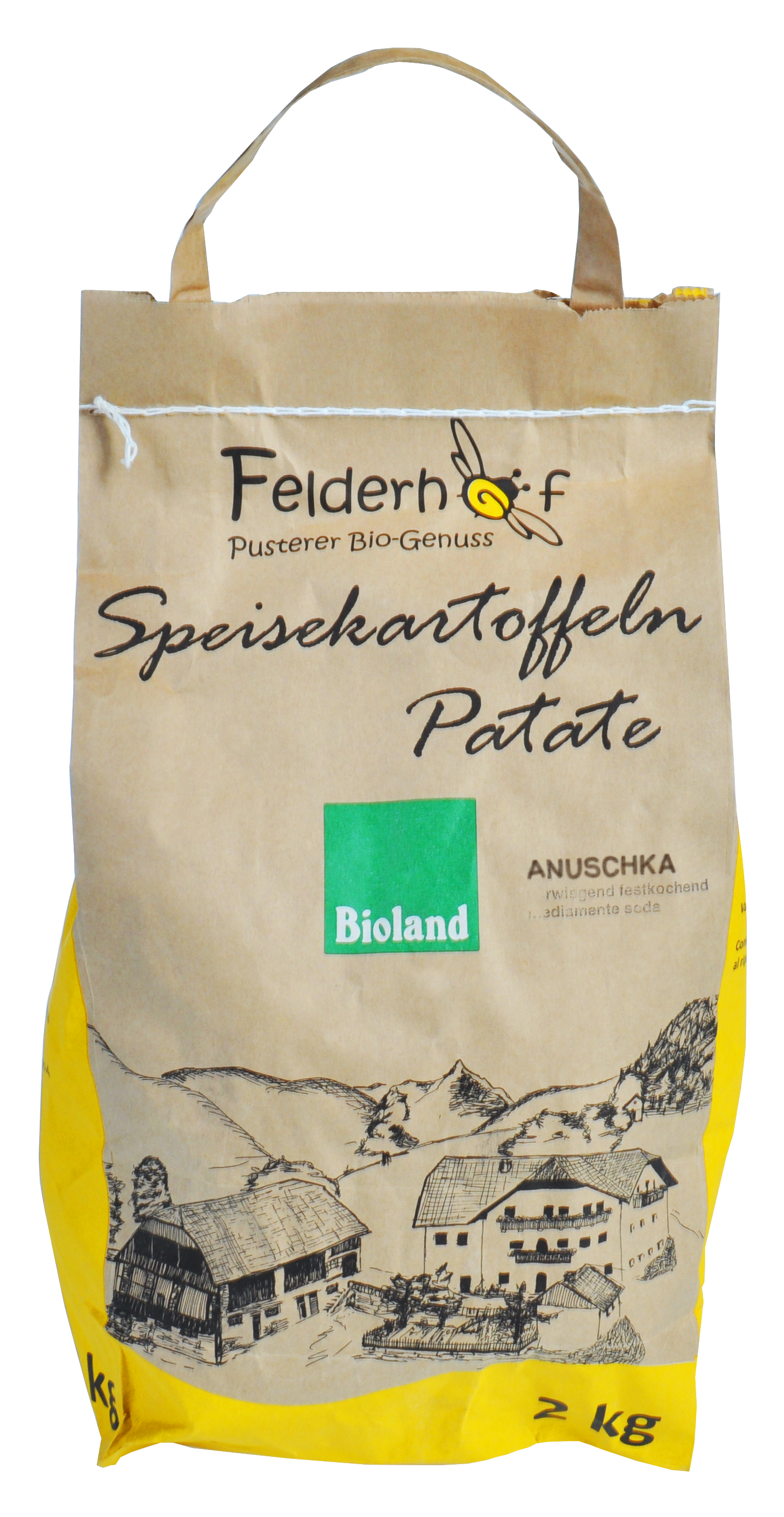 Speisekartoffeln Anuschka BIO 1