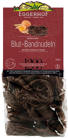 Südtiroler Blut-Fettuccine Schwoasnudeln 1