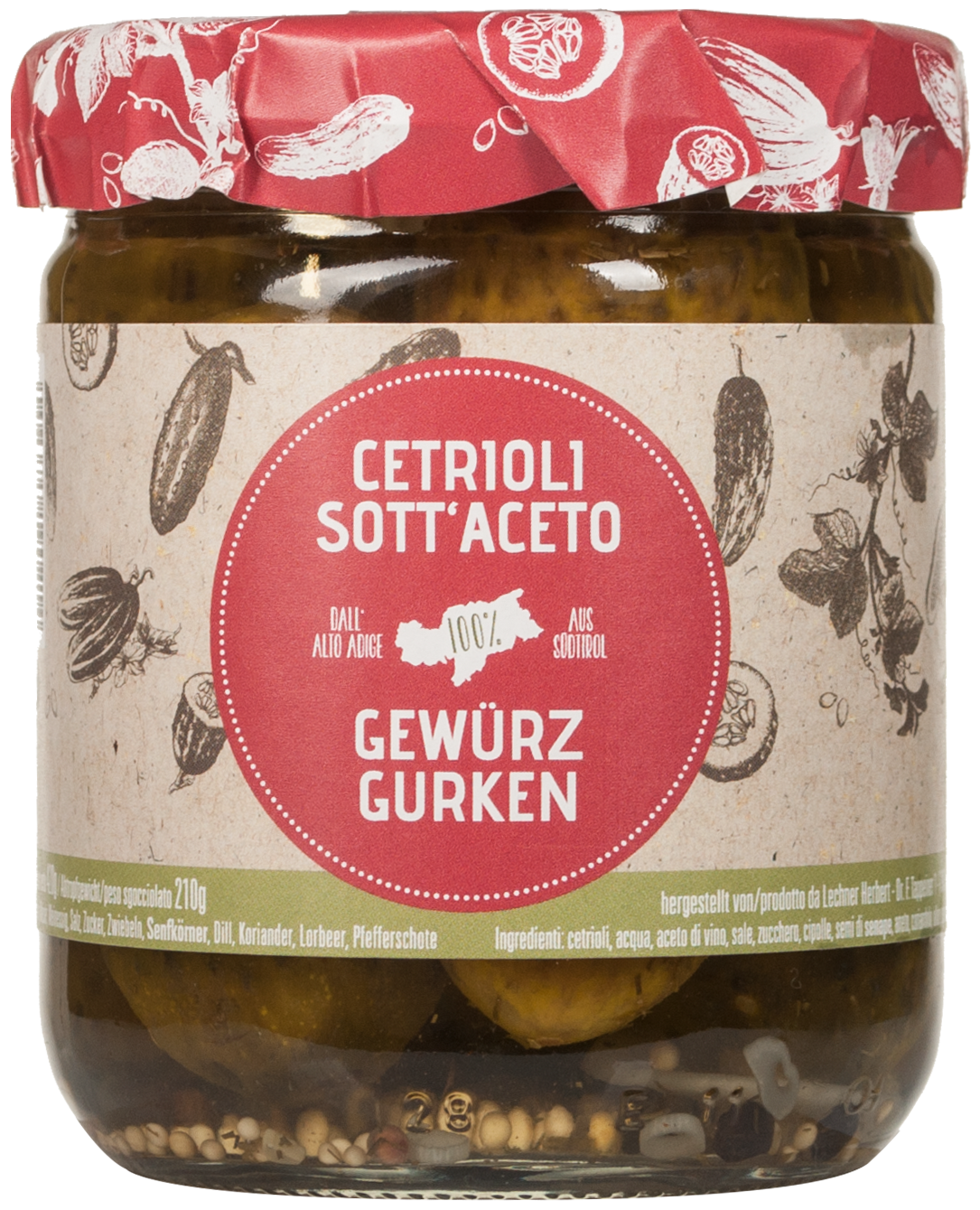 Südtiroler Gewürzgurken 1