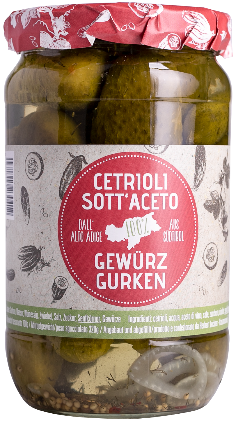 Südtiroler Gewürzgurken 1