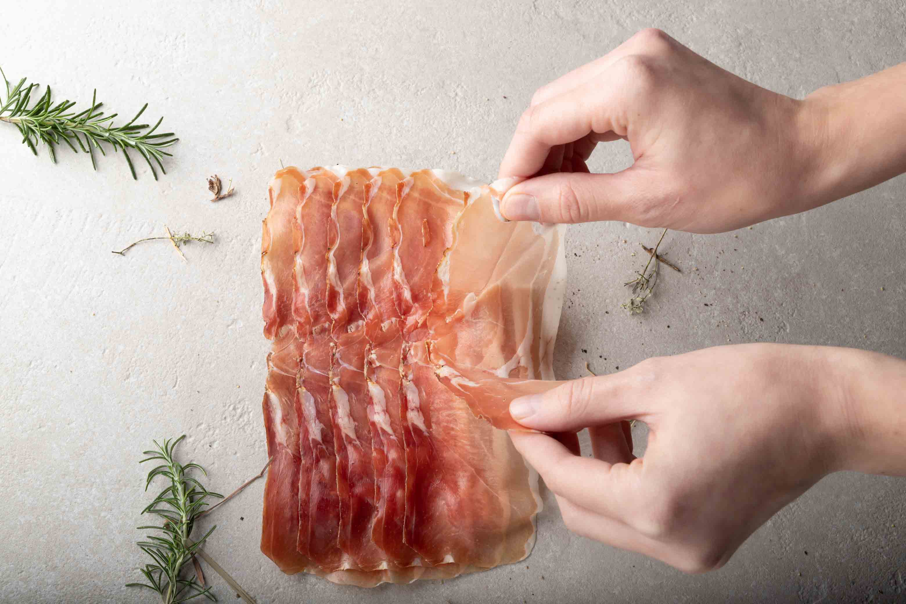 Südtiroler Speck g.g.A. geschnitten 3