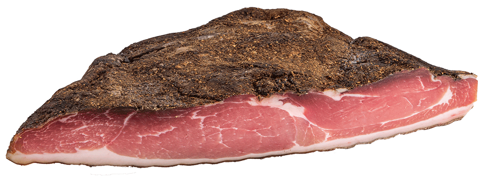 Südtiroler Speck g.g.A. halbe Hamme  1