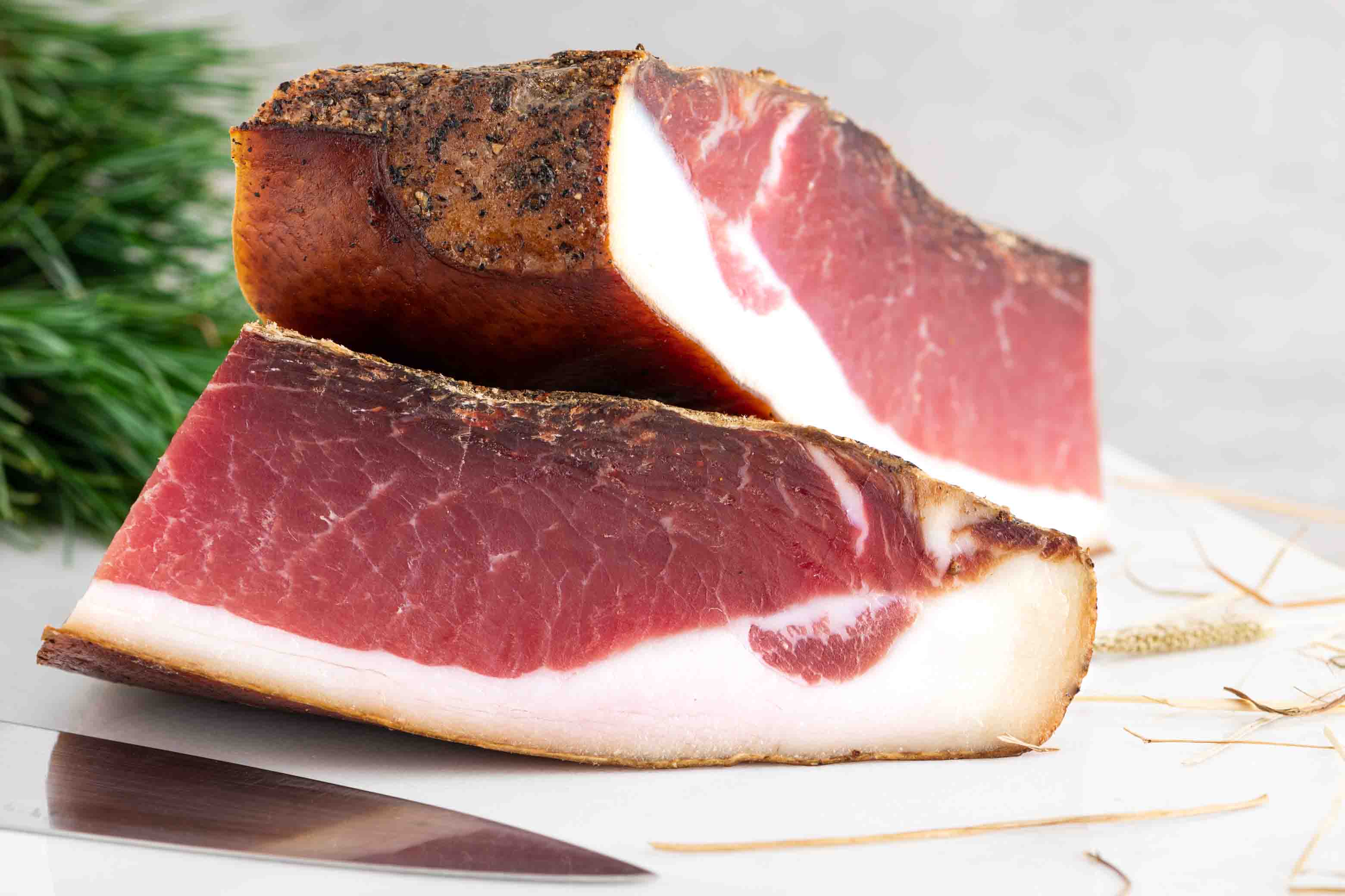 Südtiroler Speck g.g.A. Mittelstück 3