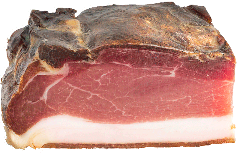 Südtiroler Speck g.g.A. Mittelstück Bio 1