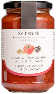 Tomatensauce Siciliana Oliven und Kapern 1