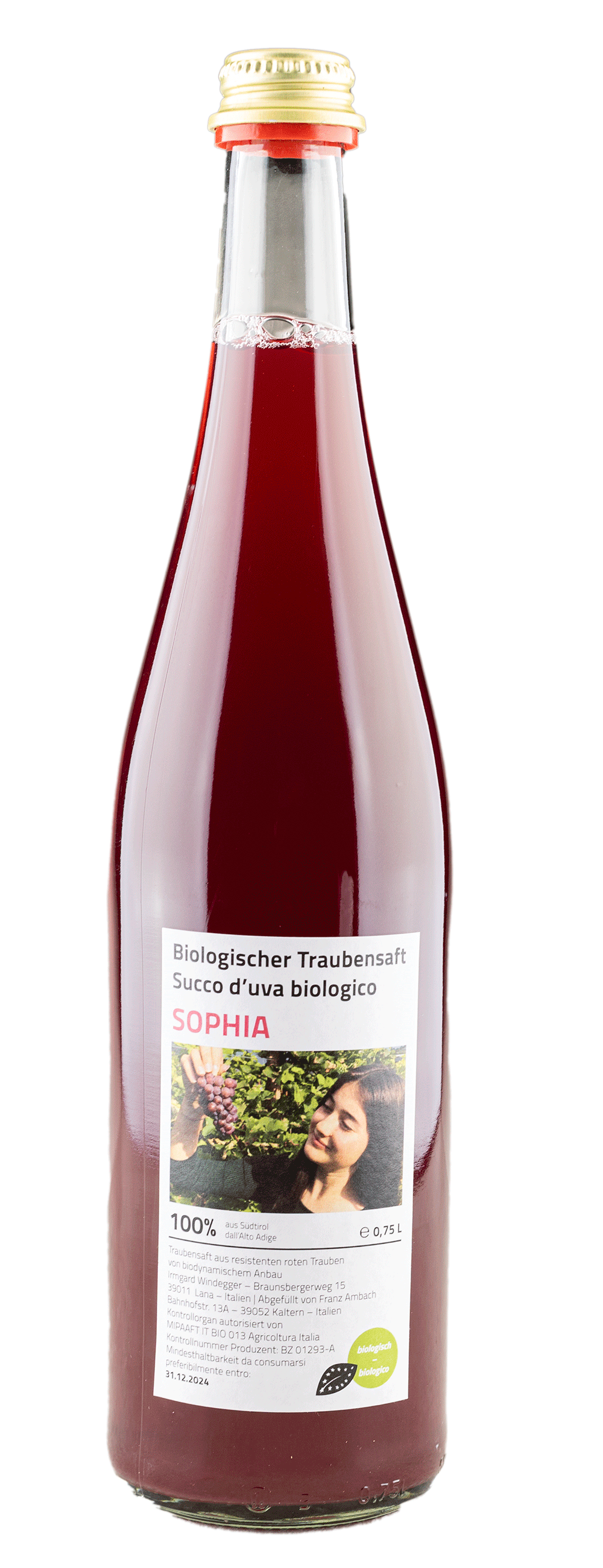 Traubensaft "Sophia" Bio 1