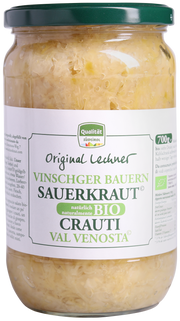 Vinschger Sauerkraut Bio 1