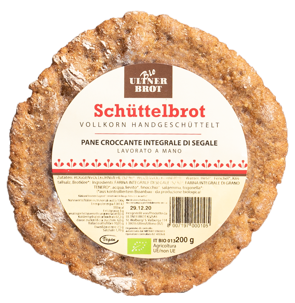 Vollkorn Schüttelbrot Bio 1